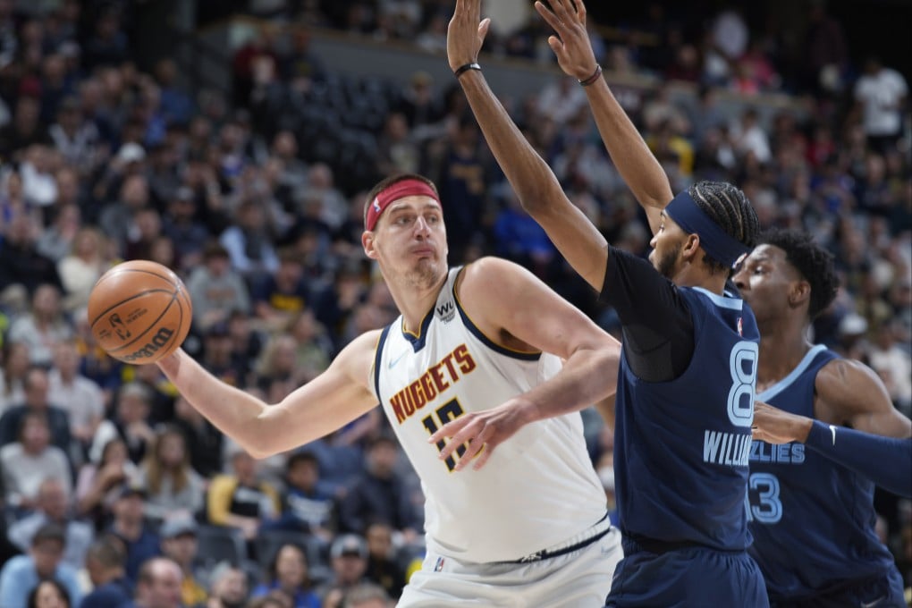 Denver Nuggets center Nikola Jokic agreed to the biggest contract in NBA history. Photo: AP