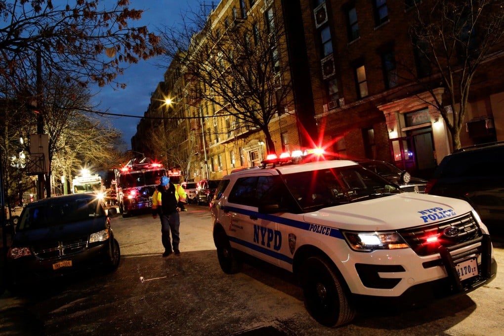 A New York Police Department (NYPD) vehicle is seen in New York in December 2017. Photo: Reuters