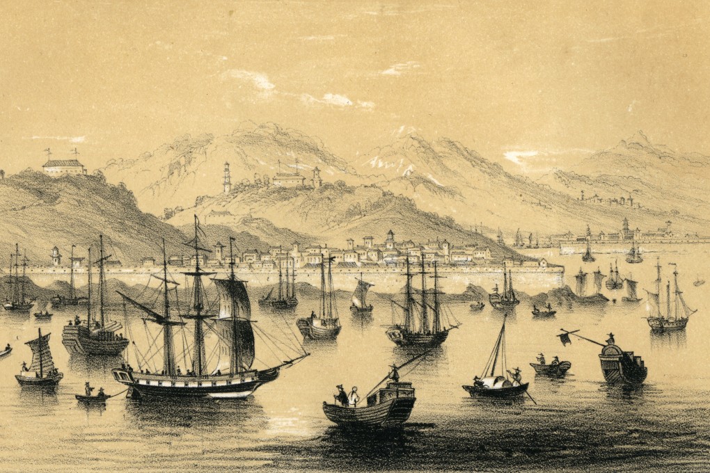 An illustration of Amoy (Xiamen) in Fujian, a British treaty port and historically one of China’s most international cities. Mountainous Fujian was a big source of Chinese migrants to Southeast Asia. Photo: Getty Images