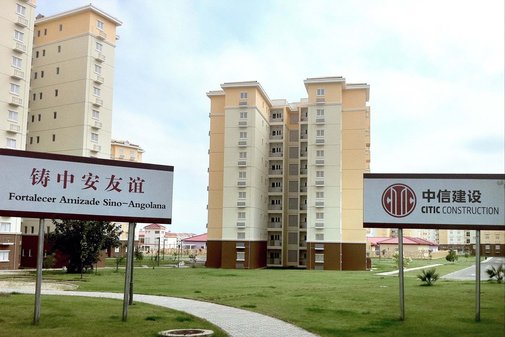 The new city of Kilamba Kiaxi, 30km from Luanda, in 2011. Chinese construction companies have maintained a notable presence in Angola during the past decade, particularly in housing. Photo: AFP