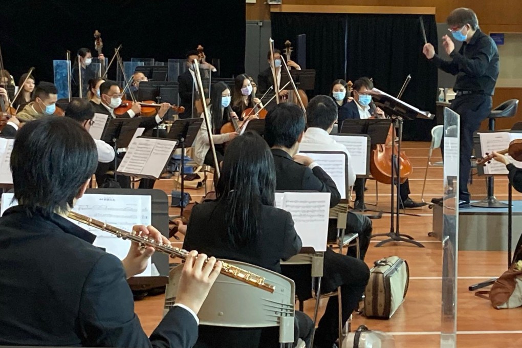 Gustav Mak Ka-lok and his Global Symphony Orchestra make a pre-recorded online concert of The Legend of Confucius. Photo: Handout