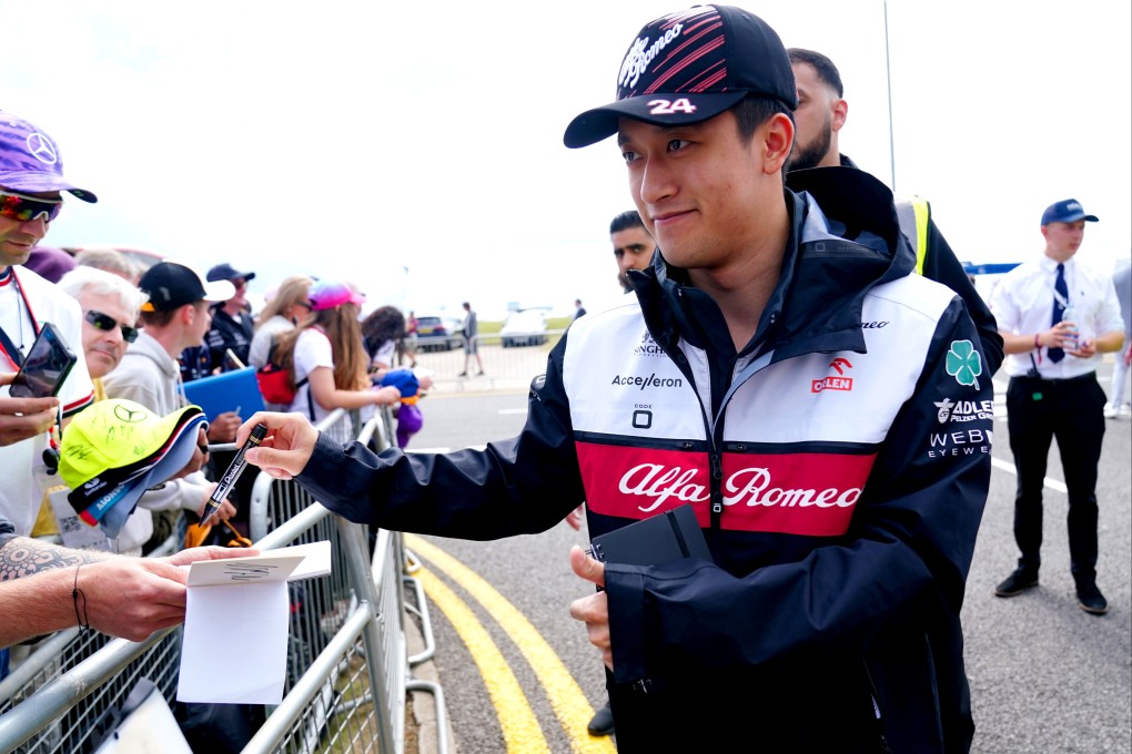 Zhou Guanyu posted his best qualifying result of his rookie season. Photo: dpa