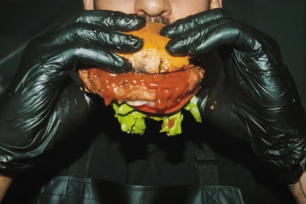 The Human Meat Plant-Based Burger was developed by European company Oumph! Photo: YouTube / Eat_Oumph