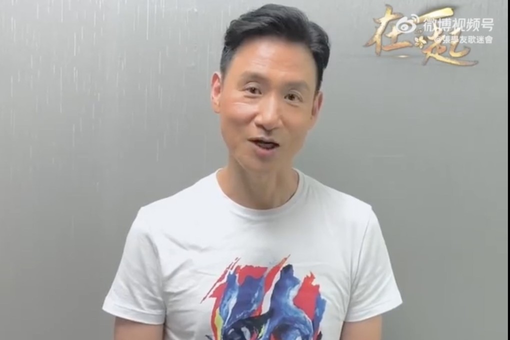 Canto-pop legend Jacky Cheung. Photo: Weibo