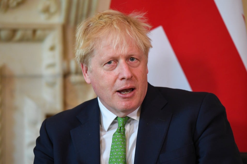 Britain’s Prime Minister Boris Johnson. The Pincher scandal adds to a string of headaches for a weakened Johnson, who narrowly survived a confidence vote of Conservative MPs last month. Photo: Bloomberg