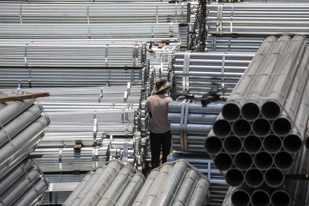 Analysts estimate GDP could expand sequentially in the final two quarters of 2022, but will fall short of the government target of around 5.5 per cent. Photo: Bloomberg