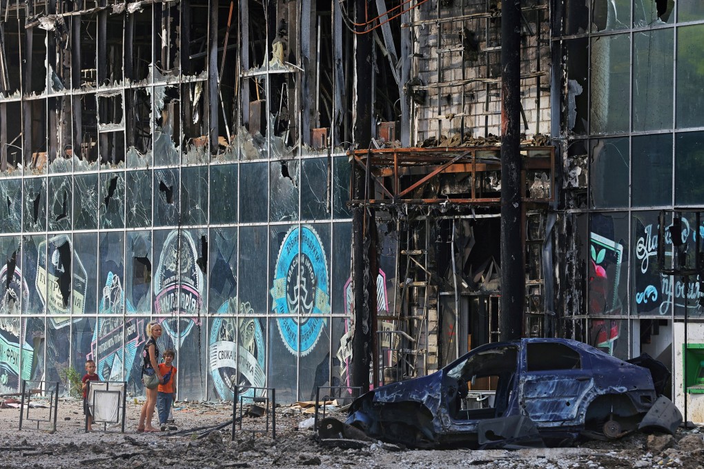 ‘The city doesn’t exist any more’: a scene from the city of Lysychansk, which has been captured by Russian forces. Photo: Reuters