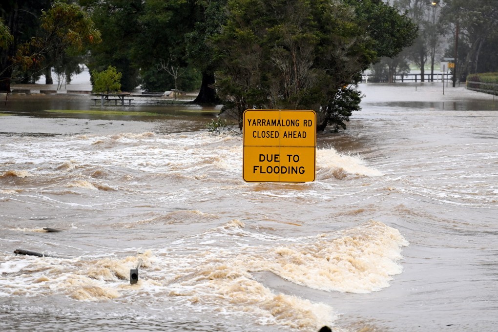New South Wales residents are bracing for more heavy rain and flooding as dangerous downpours continue in the region. Photo: EPA-EFE