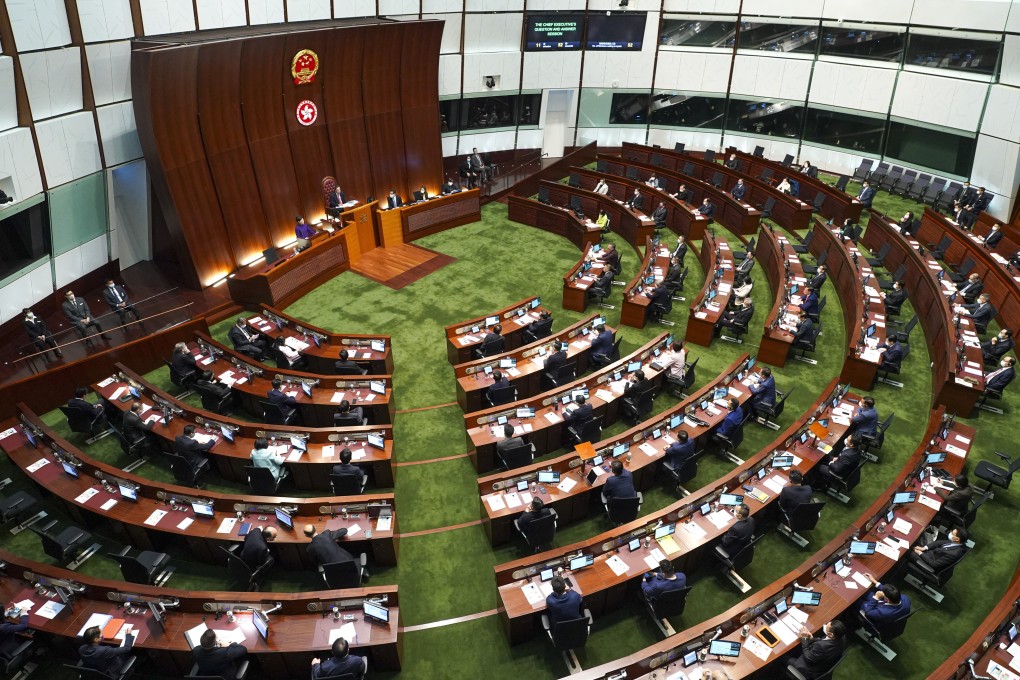 The chamber of Hong Kong’s Legislative Council. Photo: Sam Tsang