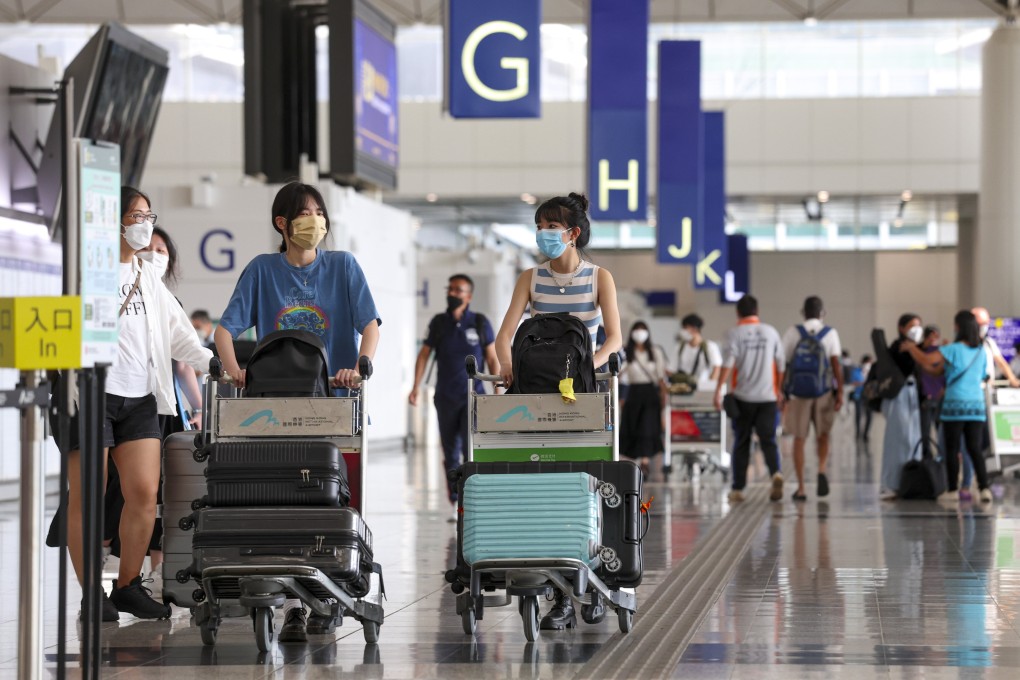 Hong Kong won’t return to its toughest Covid-19 rules for arrivals, John Lee has said. Photo: Yik Yeung-man