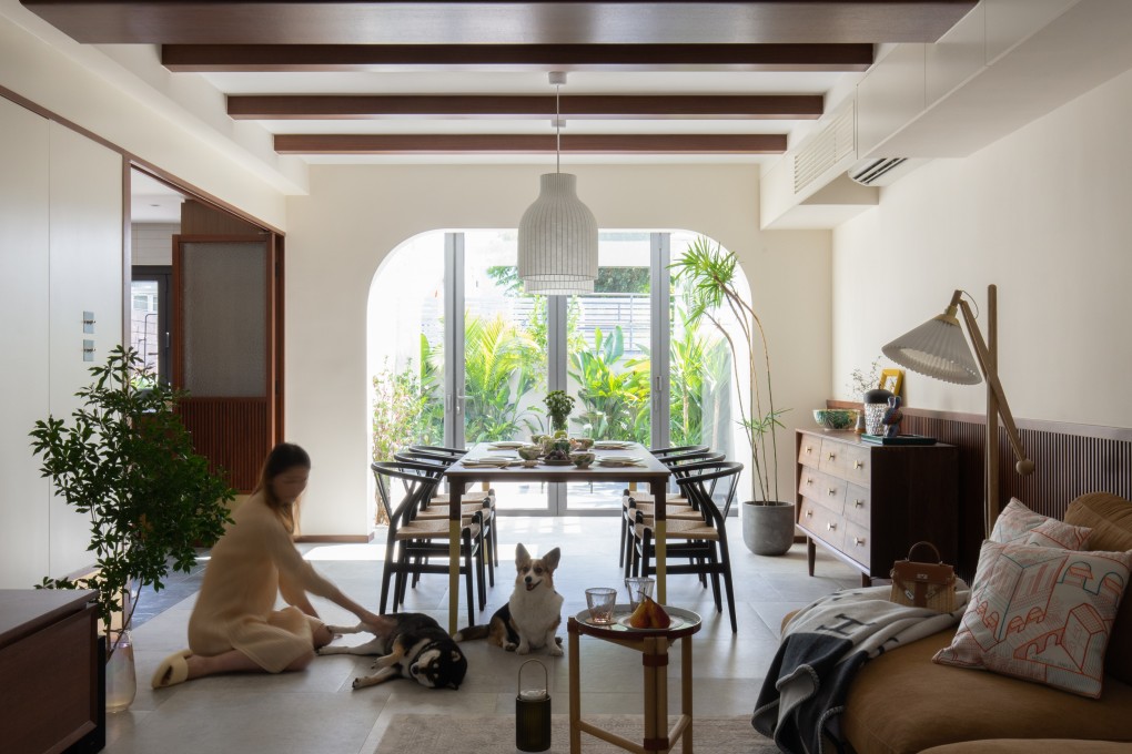 A home in Hong Lok Yuen, in Hong Kong’s New Territories, has been transformed to evoke a luxury Asian vacation villa. Photo: Keith Chan