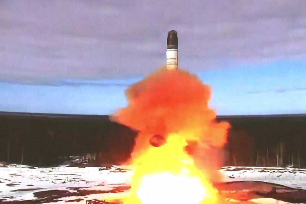 The number of nuclear weapons in the world is set to rise in the coming decade after 35 years of decline as global tensions flare amid Russia’s war in Ukraine. Photo: AFP