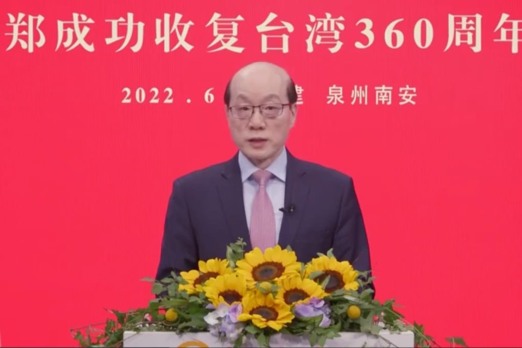 In an article published on Thursday, Taiwan Affairs Office head Liu Jieyi vowed that Beijing would punish “Taiwan independence forces” and crack down on foreign interference. Photo: Weibo
