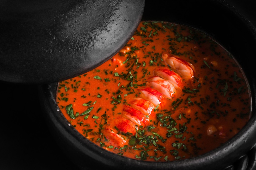 Hong Kong restaurant Ando’s “Sin Lola” rice dish, chef Agustin Balbi’s take on a soupy Spanish rice dish that pays tribute to his grandmother. It’s an example of modern Spanish cooking in the city. Photo: Ando