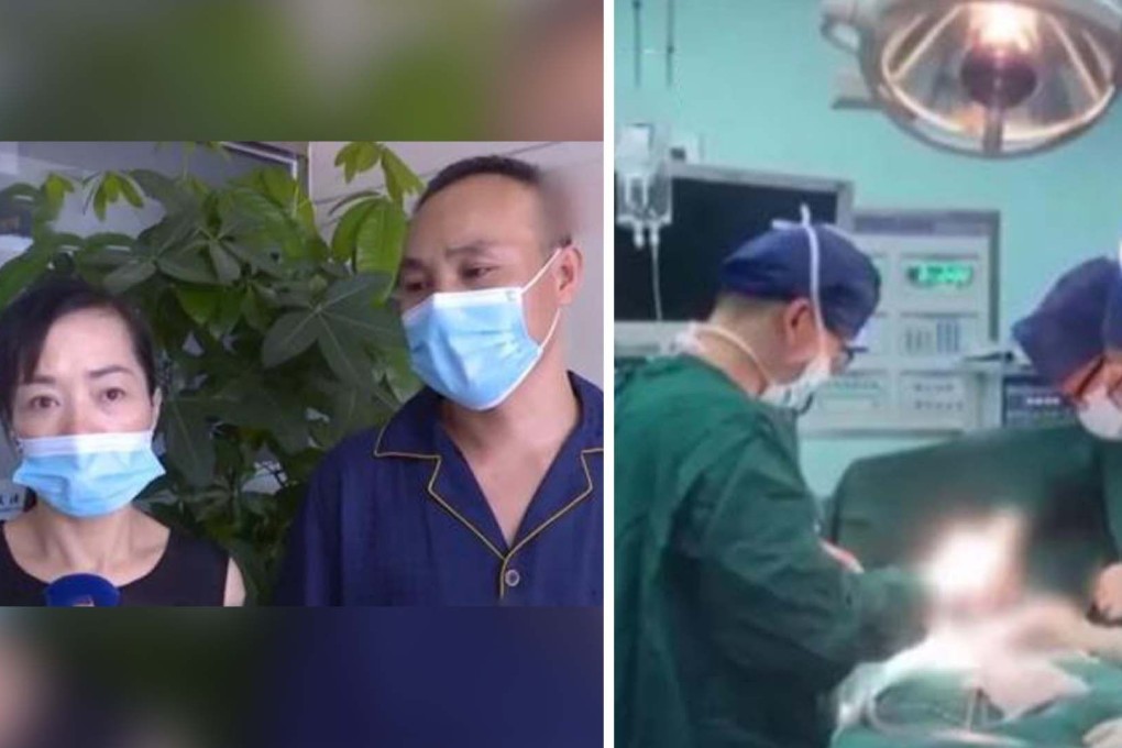 Chinese parents donate one kidney each to save twin teen daughters suffering renal failure. Photo: Weibo