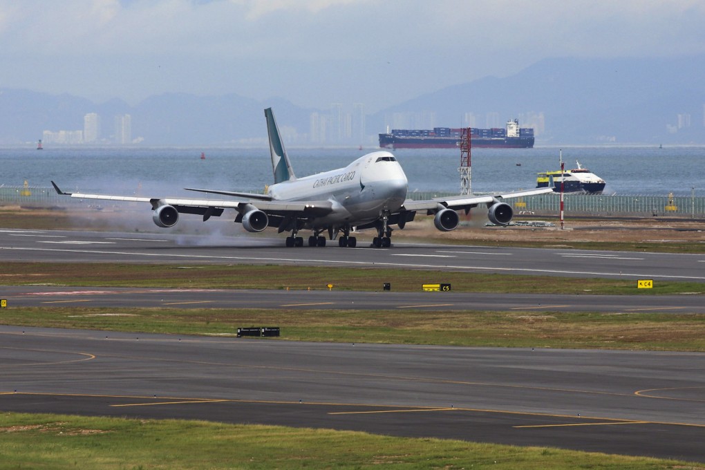Hong Kong airport’s third runway has opened for ‘operation familiarisation’. Photo: Handout