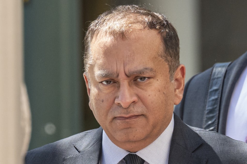 Sunny Balwani, former president of Theranos, arrives at federal court in San Jose, California on Tuesday. Photo: Bloomberg