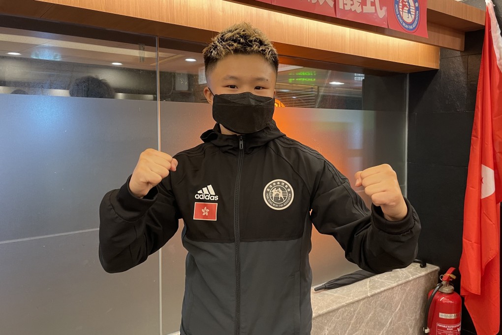 Alex Tsang will be the first Muay Thai fighter to represent Hong Kong at the World Games. Photo: Chan Kin-wa