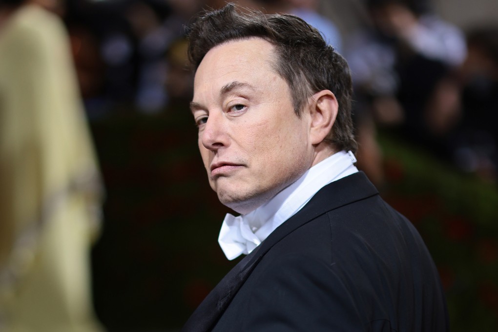 Elon Musk attends the Met Gala in New York in May. Photo: TNS