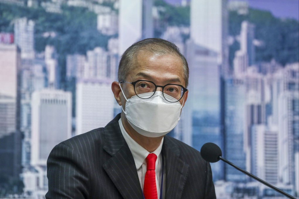 Secretary for Health Lo Chung-mau. Photo: Jonathan Wong