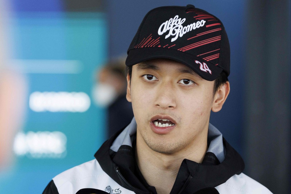 Zhou Guanyu has refocused one week after his horror crash. Photo: AFP