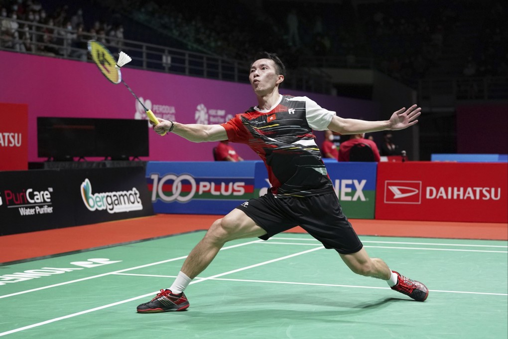 Angus Ng fell short in his first final in 18 months. Photo: AP