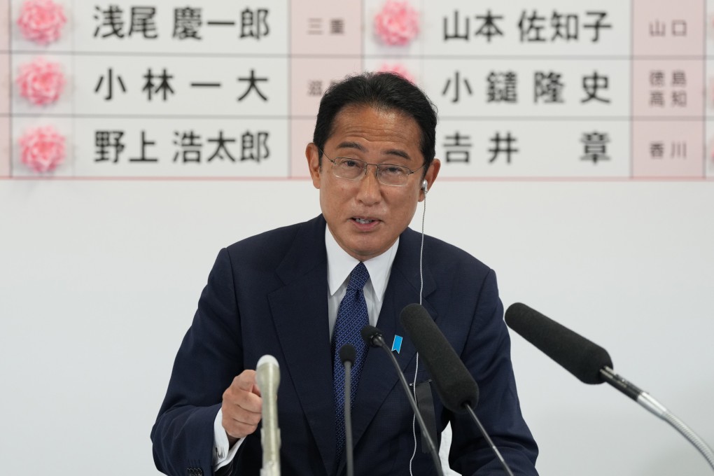 Japanese Prime Minister and President of the Liberal Democratic Party (LDP) Fumio Kishida in Tokyo on Sunday. Photo: Zuma Press Wire / DPA