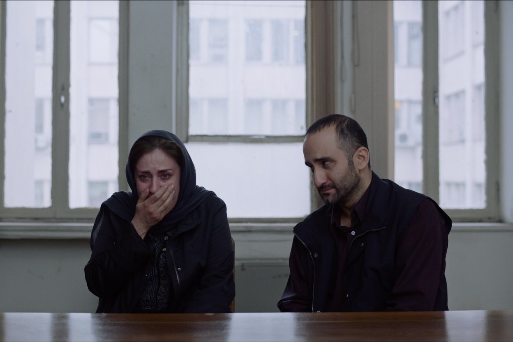 Maryam Moghadam (left) and Pouria Rahimi Sam in a still from Ballad of the White Cow, co-directed by Moghadam and Behtash Sanaeeha. Alireza Sani Far co-stars.