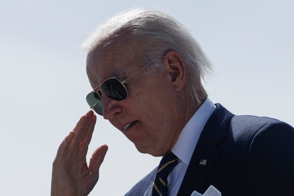 US President Joe Biden leaves Tuesday night on his first visit to the Middle East as president. File photo: Reuters