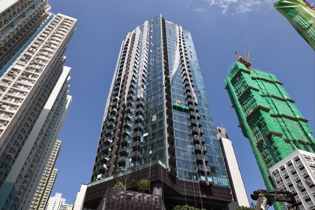 A view of The Vertex in Cheung Sha Wan, taken in October 2021. Photo: SCMP/ K. Y. Cheng