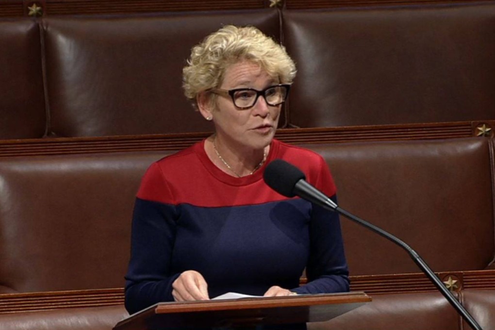 US Representative Chrissy Houlahan, Democrat of Pennsylvania, serves on the House Foreign Affairs and Armed Services committees. Photo: C-SPAN