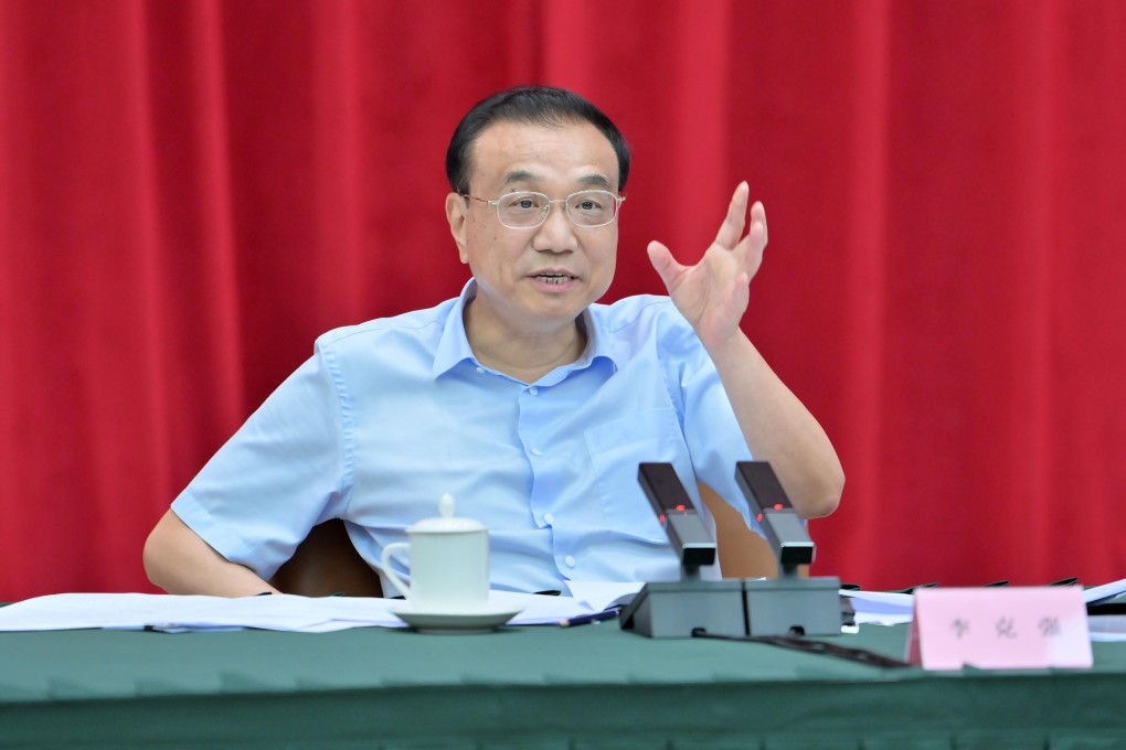 Premier Li Keqiang said the government “must continue to put employment front and centre”. Photo: Xinhua