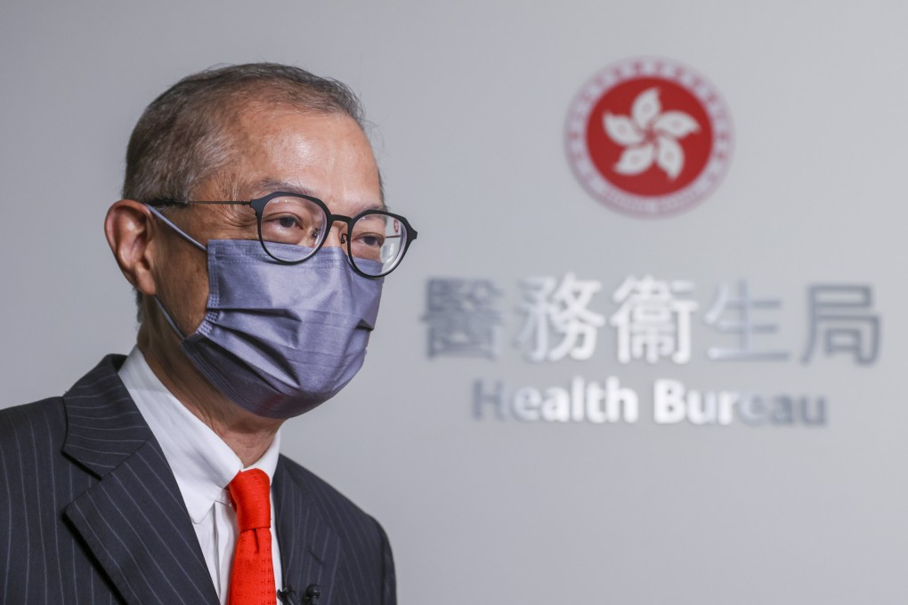 Secretary for Health Professor Lo Chung-mau seen at the government offices in Tamar during an interview with the Post on July 12. Photo: Nora Tam