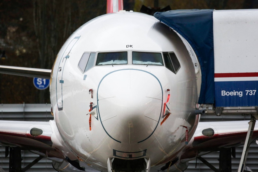 A Boeing 737 MAX airliner at the Boeing Factory in Renton, Washington. Photo: AFP