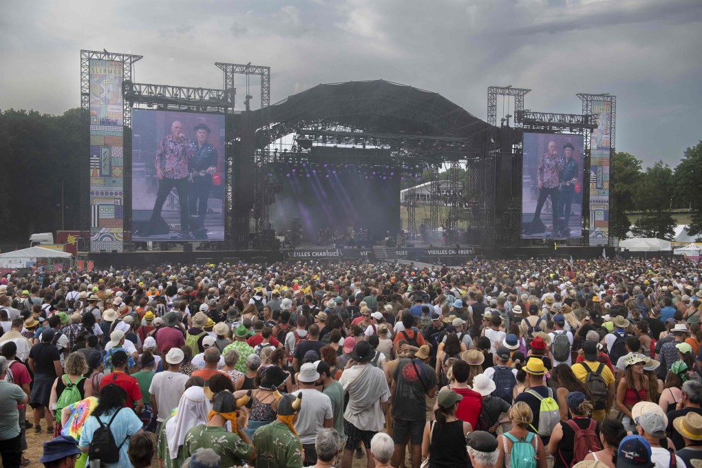 Summer music festivals in Europe are increasing the risk of Covid-19 variants being spread. Photo: AFP