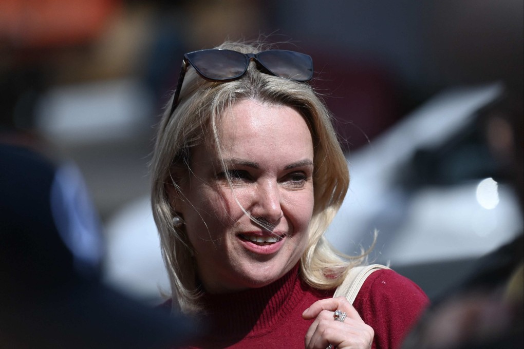 Marina Ovsyannikova, the journalist who protested against the Russian military action in Ukraine. Photo: AFP