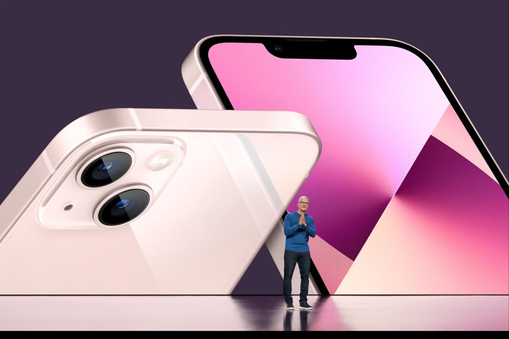 Apple CEO Tim Cook unveils the iPhone 13 during an event in Cupertino, California, on September 14, 2021. Photo: EPA-EFE