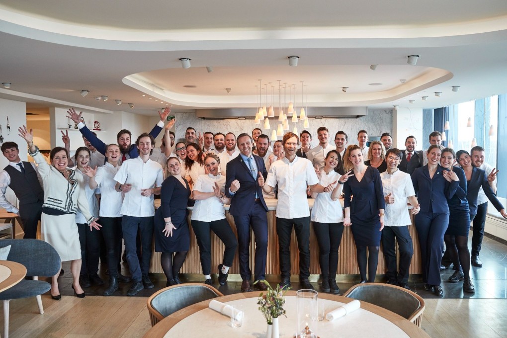 Staff at Copenhagen’s Geranium restaurant celebrate it taking top spot in the World’s 50 Best Restaurants ranking for 2022. Asian restaurants did badly in the annual awards. Photo: Geranium