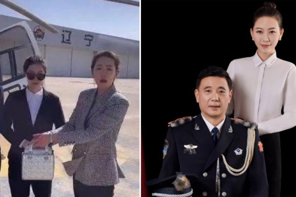 Influencer Wang Xuancheng is under fire for her lavish lifestyle, including travelling by helicopter, amid an ongoing crackdown on excessive celebrity wealth. Photo: Handout