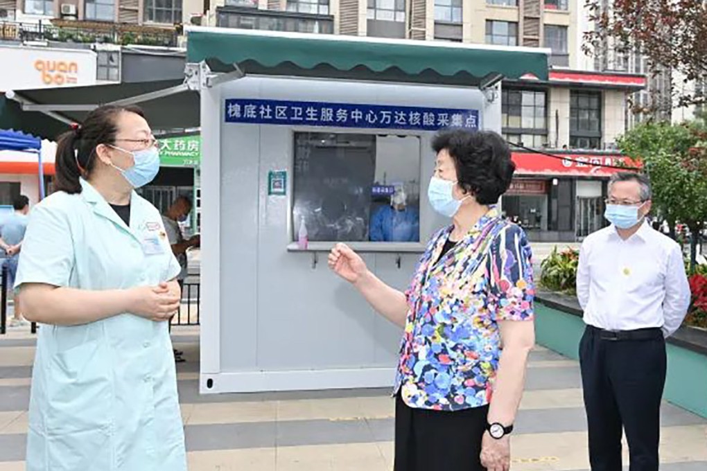 Chinese Vice-Premier Sun Chunlan visiting Hebei this week. Photo: Handout