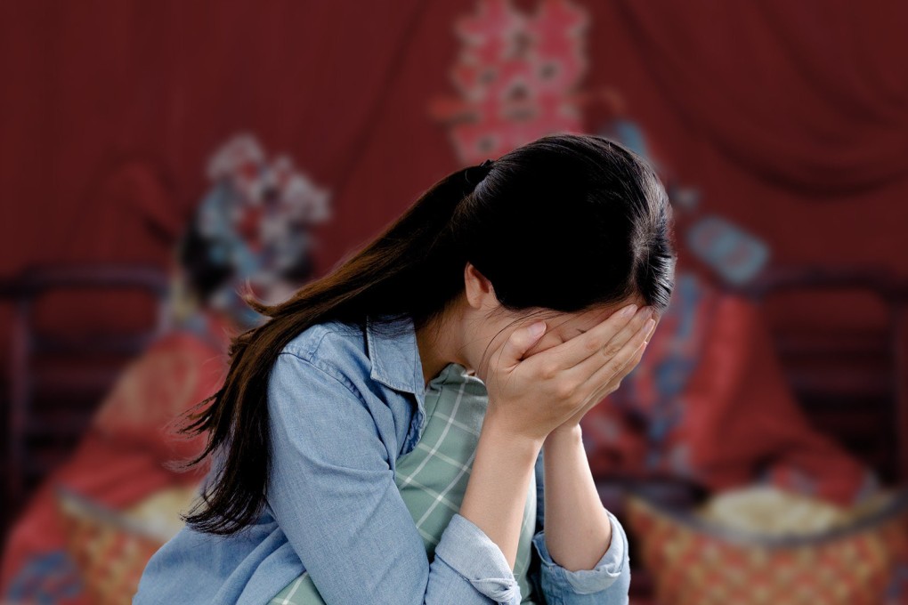 A woman in China felt so pressured by her parents constant demands she get married she developed anxiety disorder and breathing problems. Photo: Handout