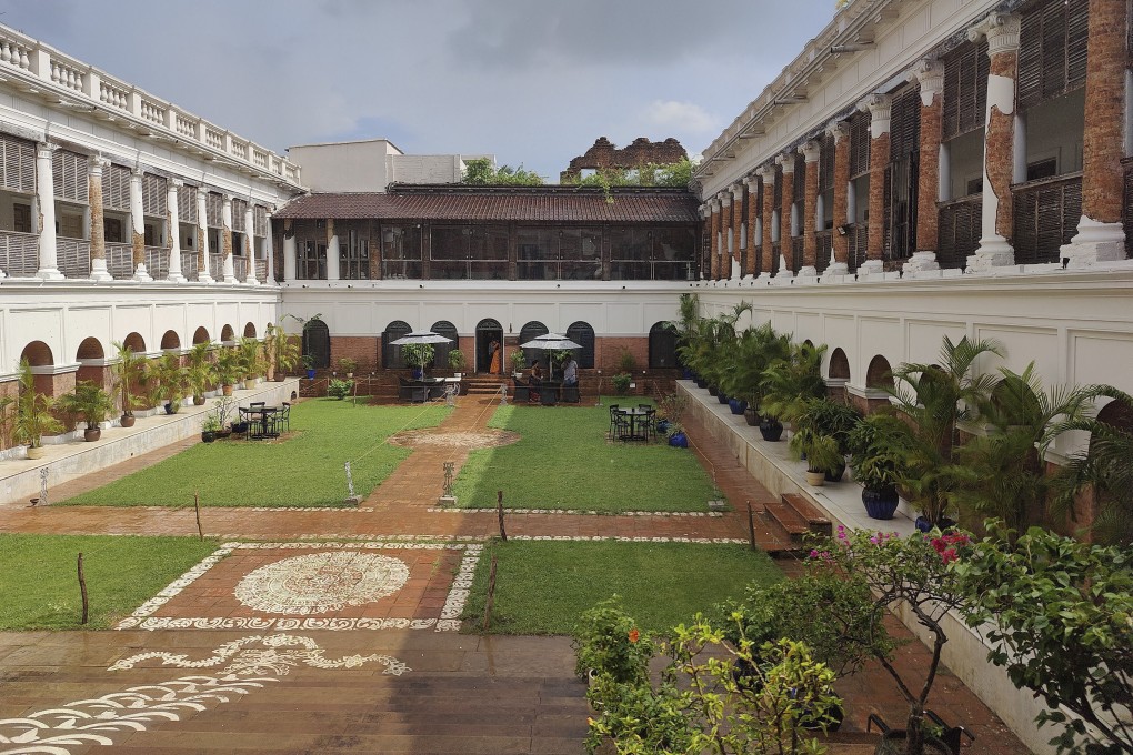 Rajbari Bawali outside of Kolkata. Some of these former Indian palaces are being restored into boutique hotels. Photo: Kalpana Sunder