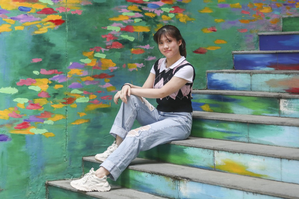 Ceon Yan Tsz-soen, one of the five winners in the Best Improvement category of this year’s Student of the Year awards. Photo: Jonathan Wong