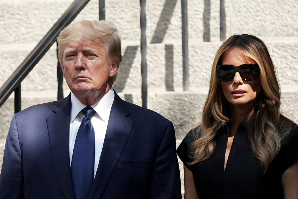 Donald Trump bids farewell to ex-wife Ivana at funeral in New York | South  China Morning Post