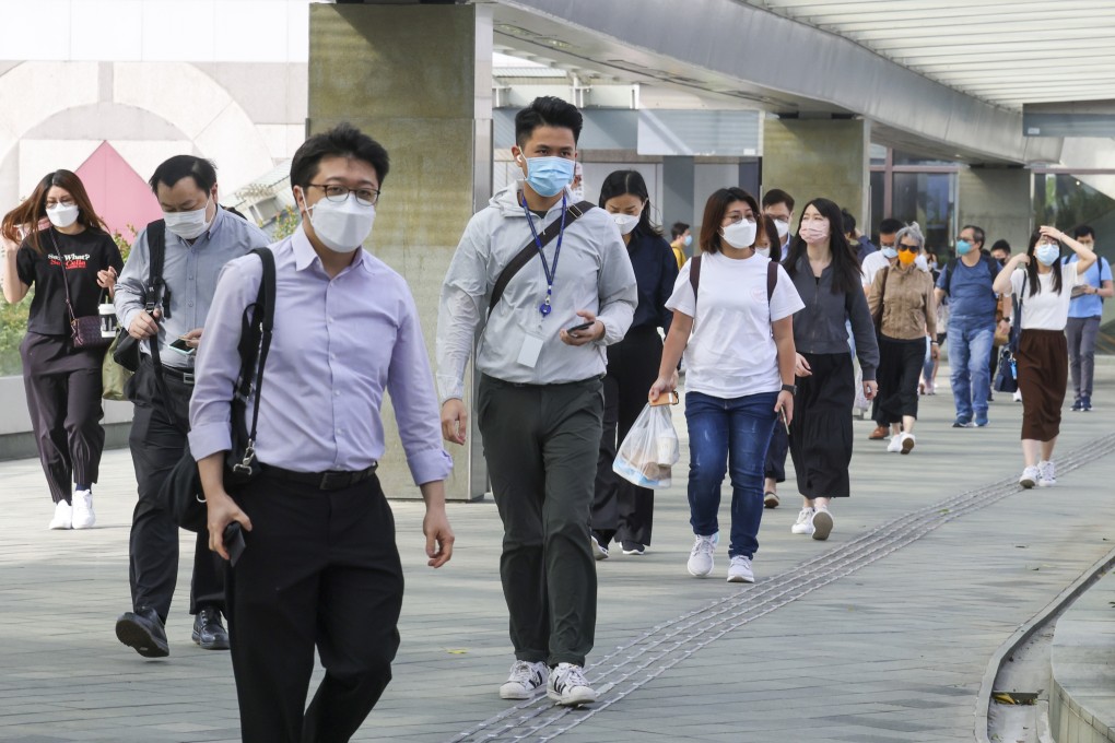Civil servants return to work at the government offices in Tamar on May 18. Reforming the civil service to make it more responsive is one of the top priorities on Chief Executive John Lee Ka-chiu’s to-do list. Photo: Nora Tam