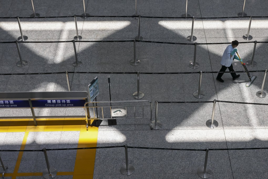 The arrivals hall at Hong Kong International Airport, pictured on July 8. Photo: K.Y. Cheng