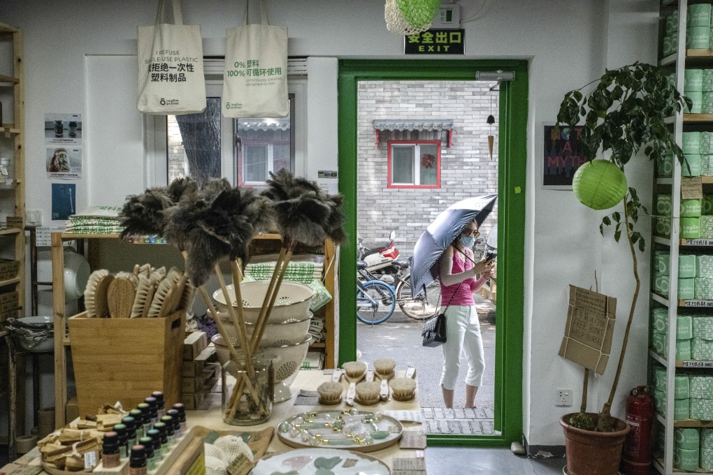 Compared to previous generations, Chinese born between 1995 and 2010 – known as Generation Z – are more environmentally aware. Photo: Bloomberg