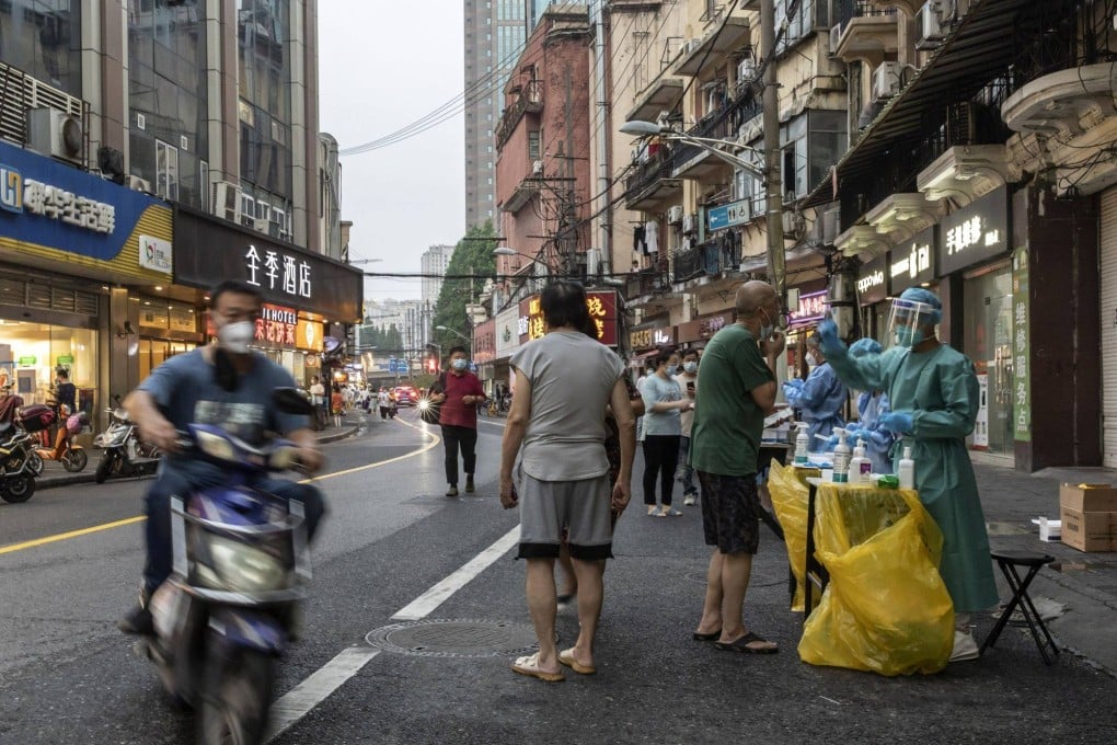 The lockdown in Shanghai and other cities took its toll on the country’s economy. Photo: Bloomberg