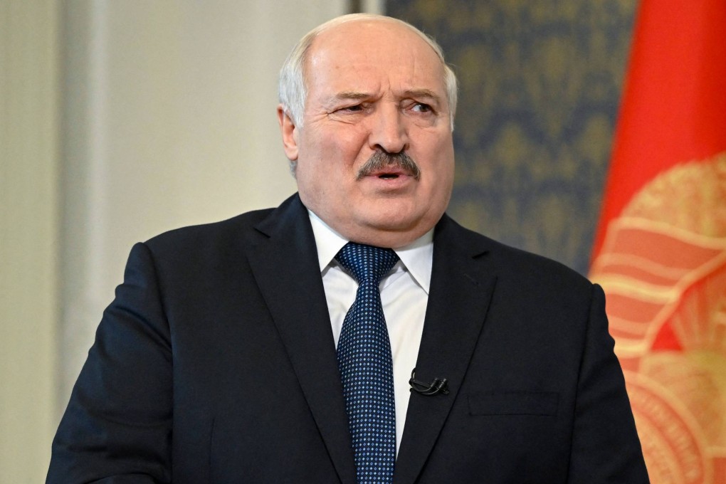 Belarus’ President Alexander Lukashenko gives an exclusive interview to Agence France-Presse in Minsk. Photo: AFP