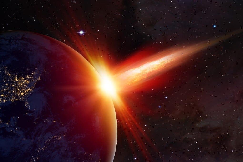 According to a new science paper, China plans to extend its plan to defend the Earth from asteroid destruction to the moon where it would place optical satellites at the lunar poles to detect incoming danger. Image: Shutterstock